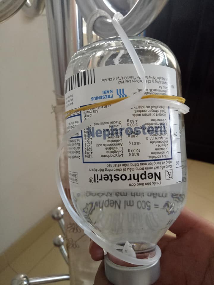 Mẫu sản phẩm truyền nước tại nhà cho bạn